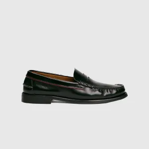 Classic Leather Loafer - Black