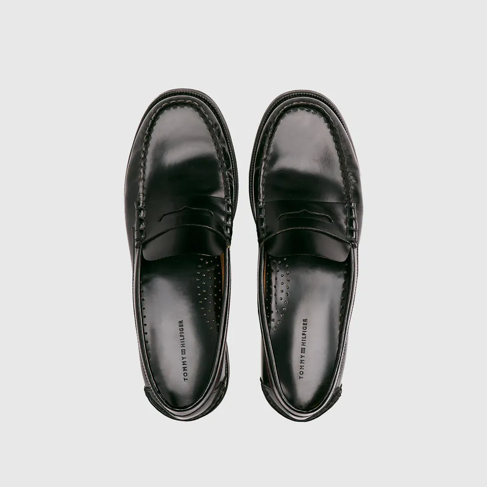 Classic Leather Loafer - Black