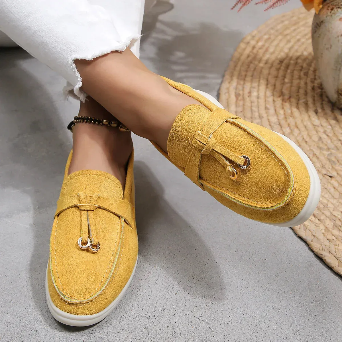 Classic Loop Detail Loafers