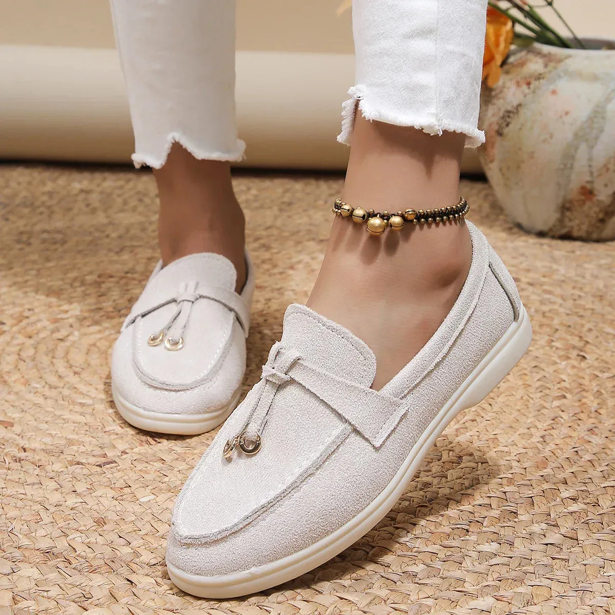 Classic Loop Detail Loafers