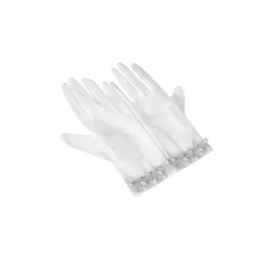 Collectif Talia White Dress Gloves