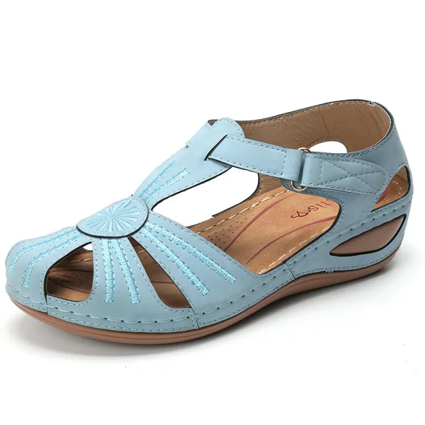 Comfy Casual Comfort Wedge Sandals