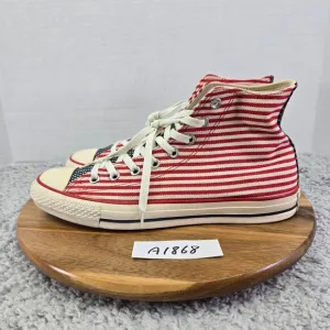 Converse CTAS Chuck Taylor All Star Hi Top Stripes USA Casual Y2K Sneaker Mens 9