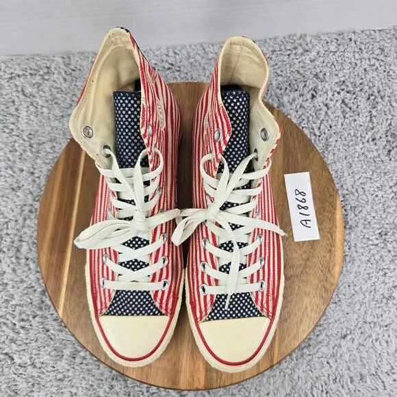 Converse CTAS Chuck Taylor All Star Hi Top Stripes USA Casual Y2K Sneaker Mens 9