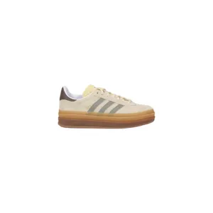 Cream Suede Leather Sneaker