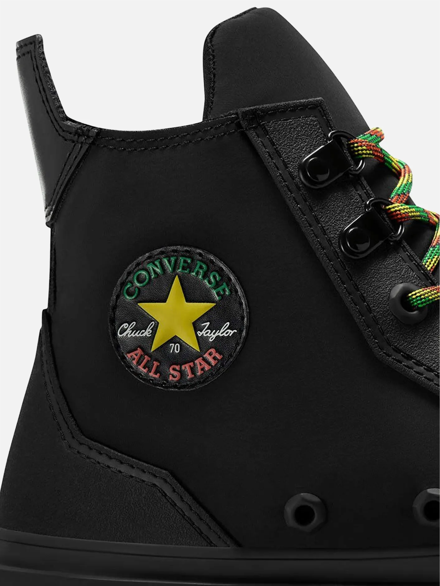 Daily Paper x Converse Chuck 70 De Luxe Squared Hi "Black"