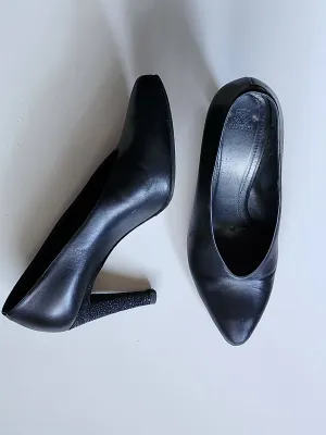Damen Pumps Navy Boot