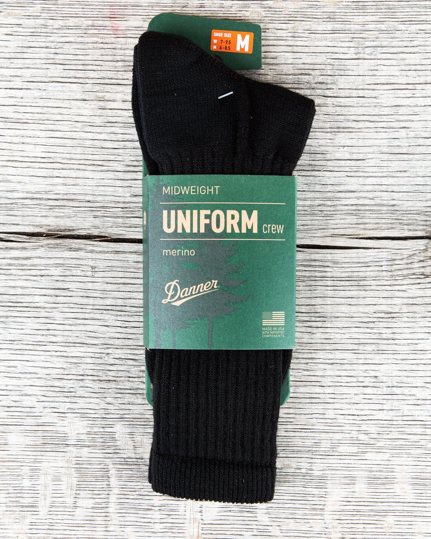 Danner Socks Uniform Midweight Merino Crew