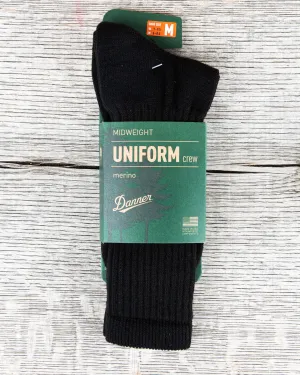 Danner Socks Uniform Midweight Merino Crew