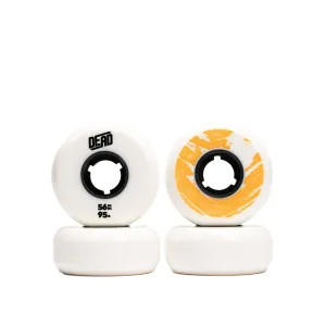 Dead 56mm/95a - White/Orange (4 Pack)