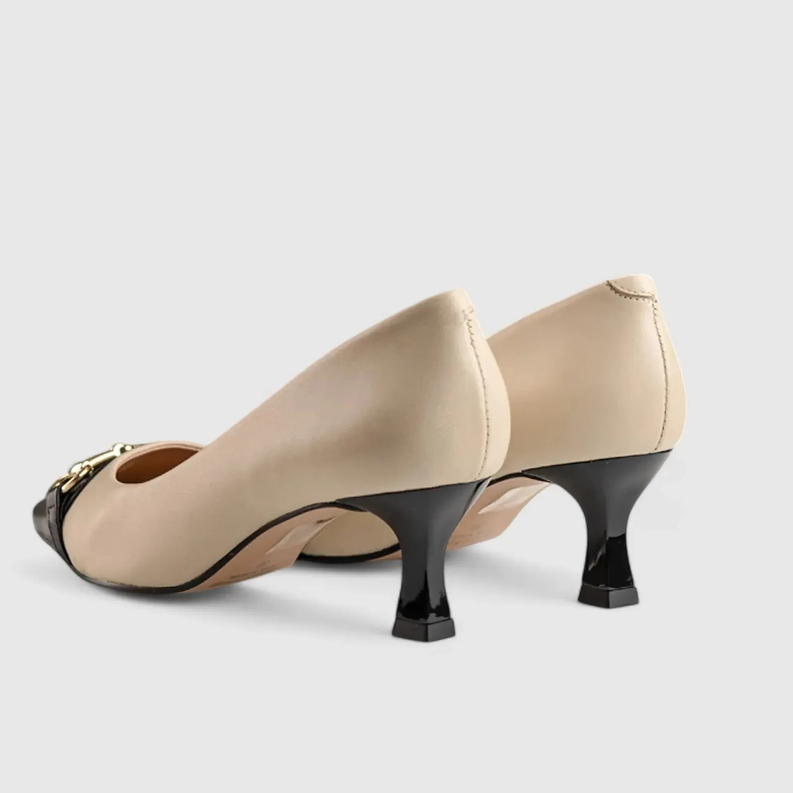 Dress Court Heel Black/White 11161