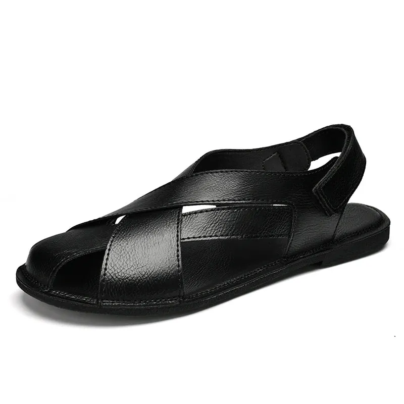 Echte Leder Herren Freizeitschuhe Slip-On Atmungsaktive Loafer