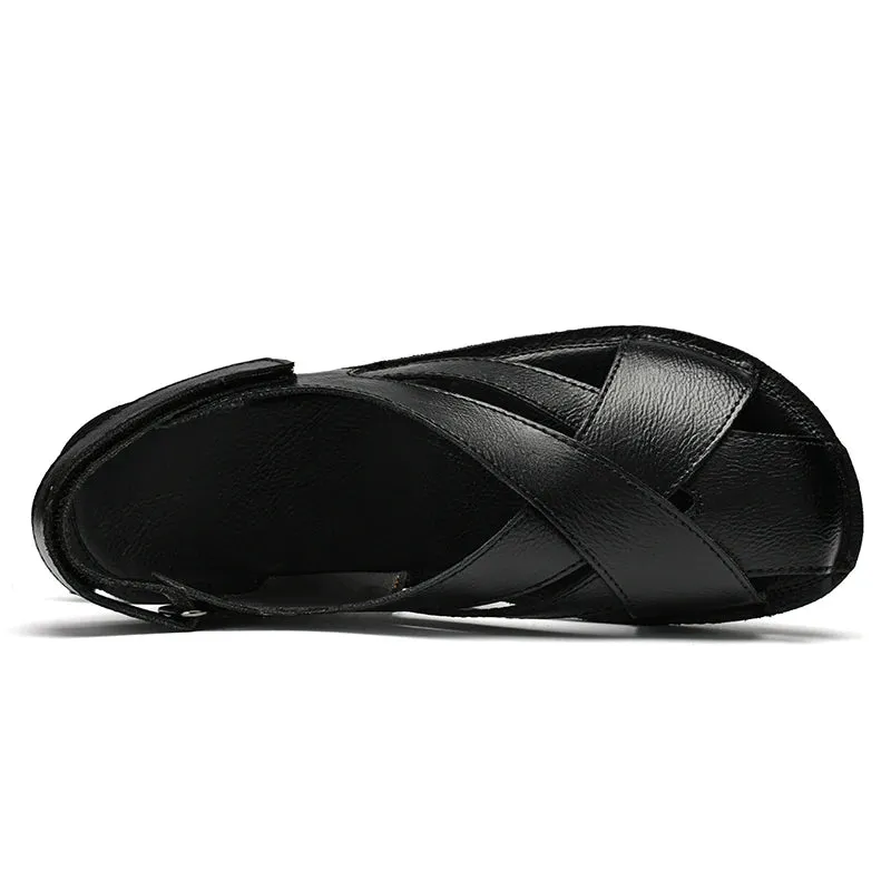 Echte Leder Herren Freizeitschuhe Slip-On Atmungsaktive Loafer