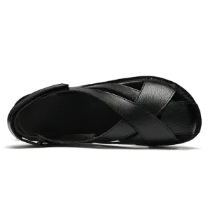 Echte Leder Herren Freizeitschuhe Slip-On Atmungsaktive Loafer