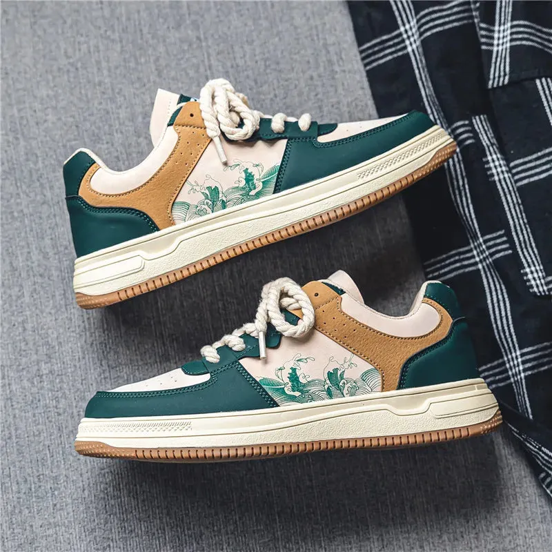 Erlebe den ultimativen Komfort mit den ComfortStyle Männer Platform Design Sneakers