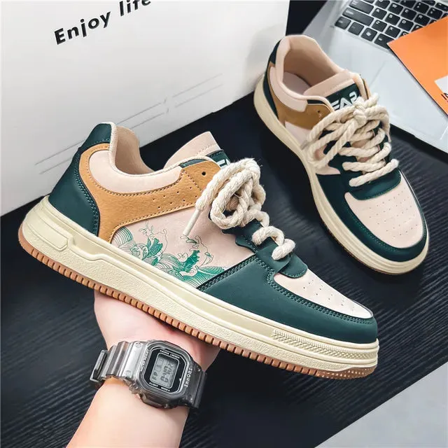 Erlebe den ultimativen Komfort mit den ComfortStyle Männer Platform Design Sneakers