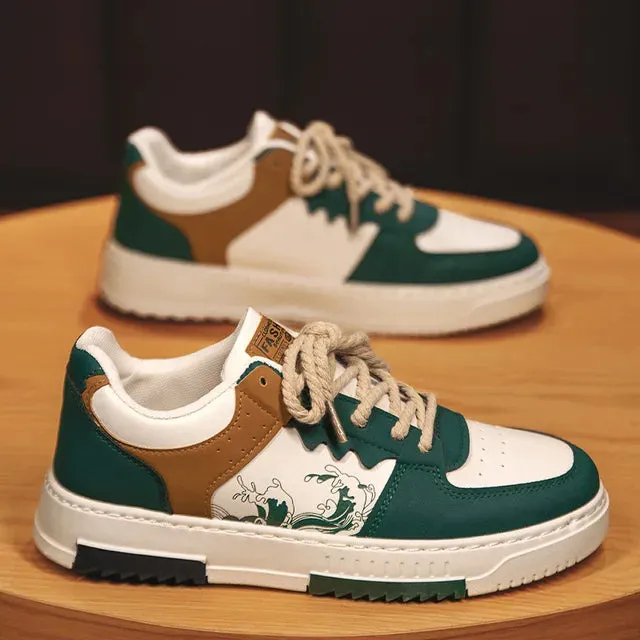 Erlebe den ultimativen Komfort mit den ComfortStyle Männer Platform Design Sneakers