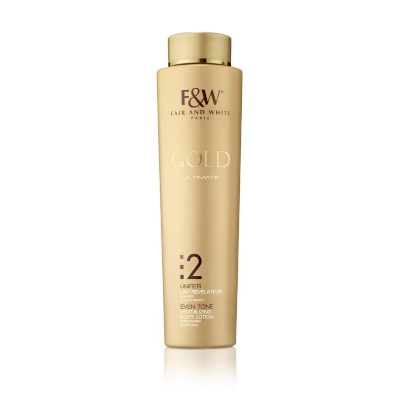 Fair & White 2 Gold Revitalizing Body Lotion Flawless Skin