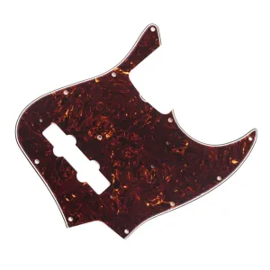 Fender - Pure Vintage '64 Jazz Bass®, 11-Hole Mount, Tortoise Shell, 4-Ply