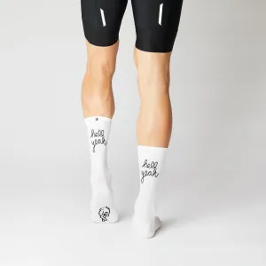 Fingerscrossed Hell Yeah 3.0 Socks - White