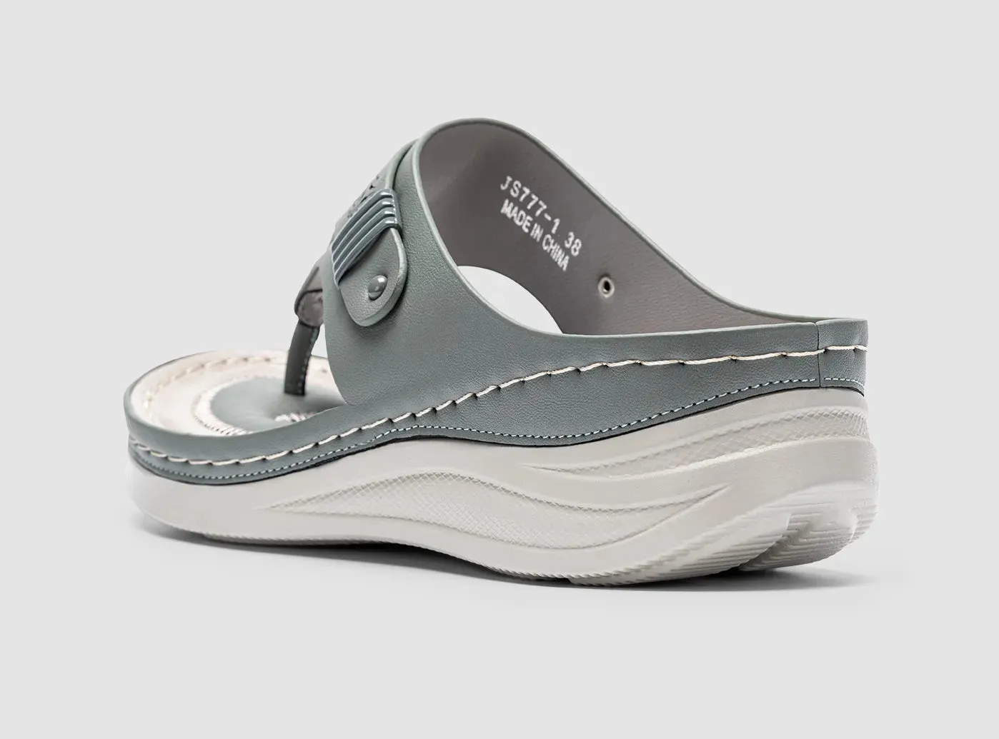 FitVille Women's Wedge Toe Sandals