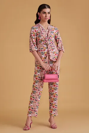 Floral Twist Co-ord Set