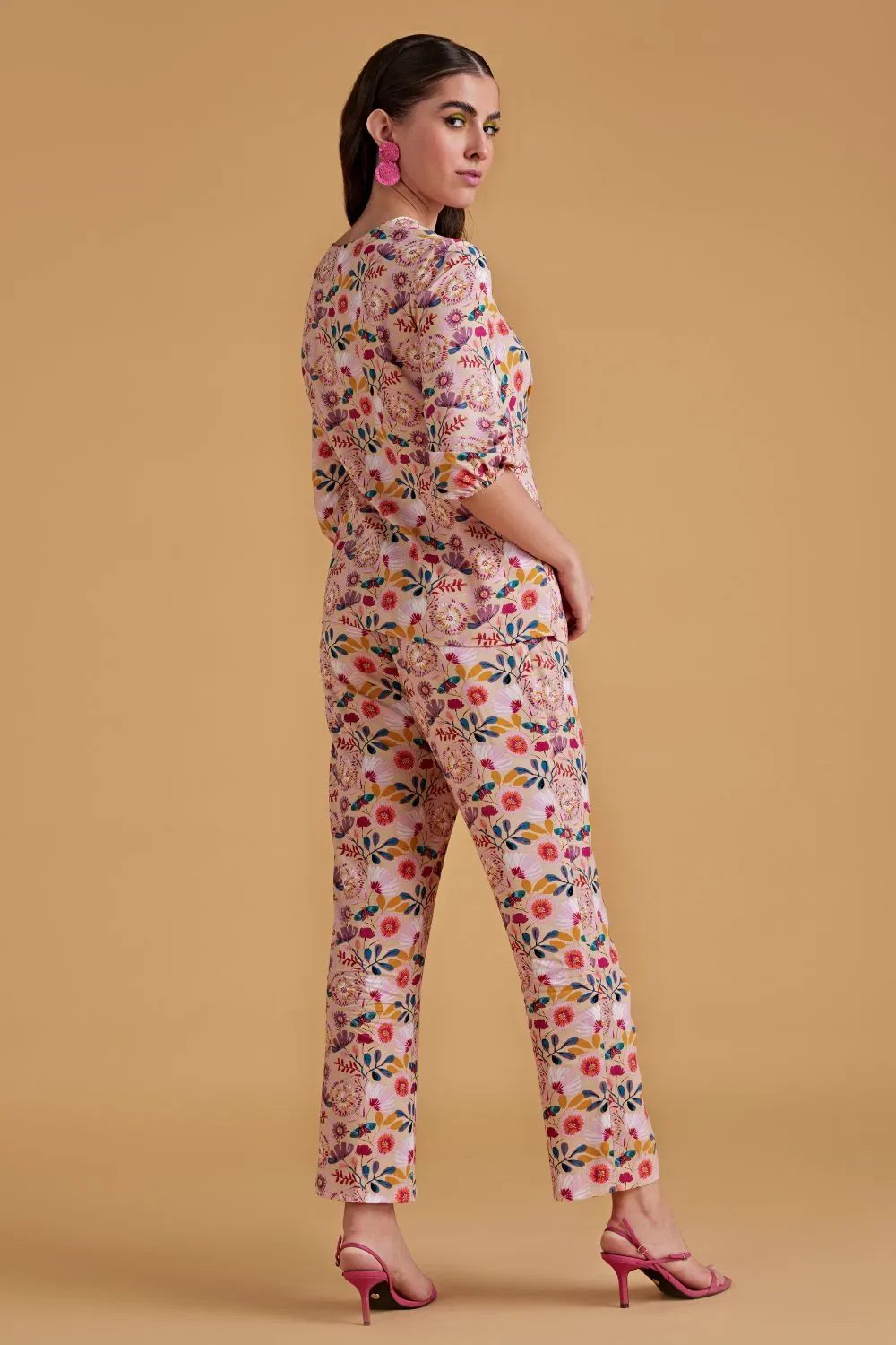 Floral Twist Co-ord Set