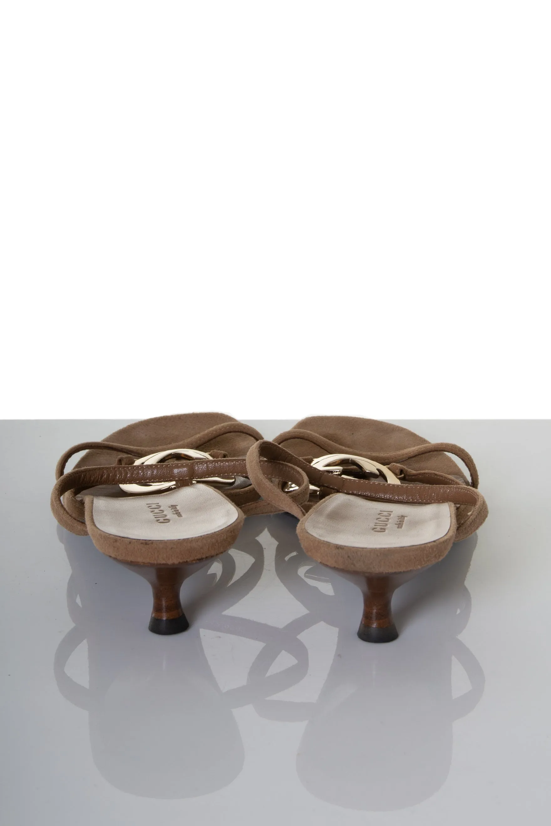 GG Suede Kitten Heels 37