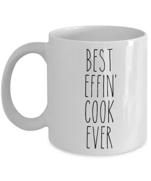 Gift For Cook2 Best Effin' Cook2 Ever Mug Coffee Cup Funny Coworker Gifts