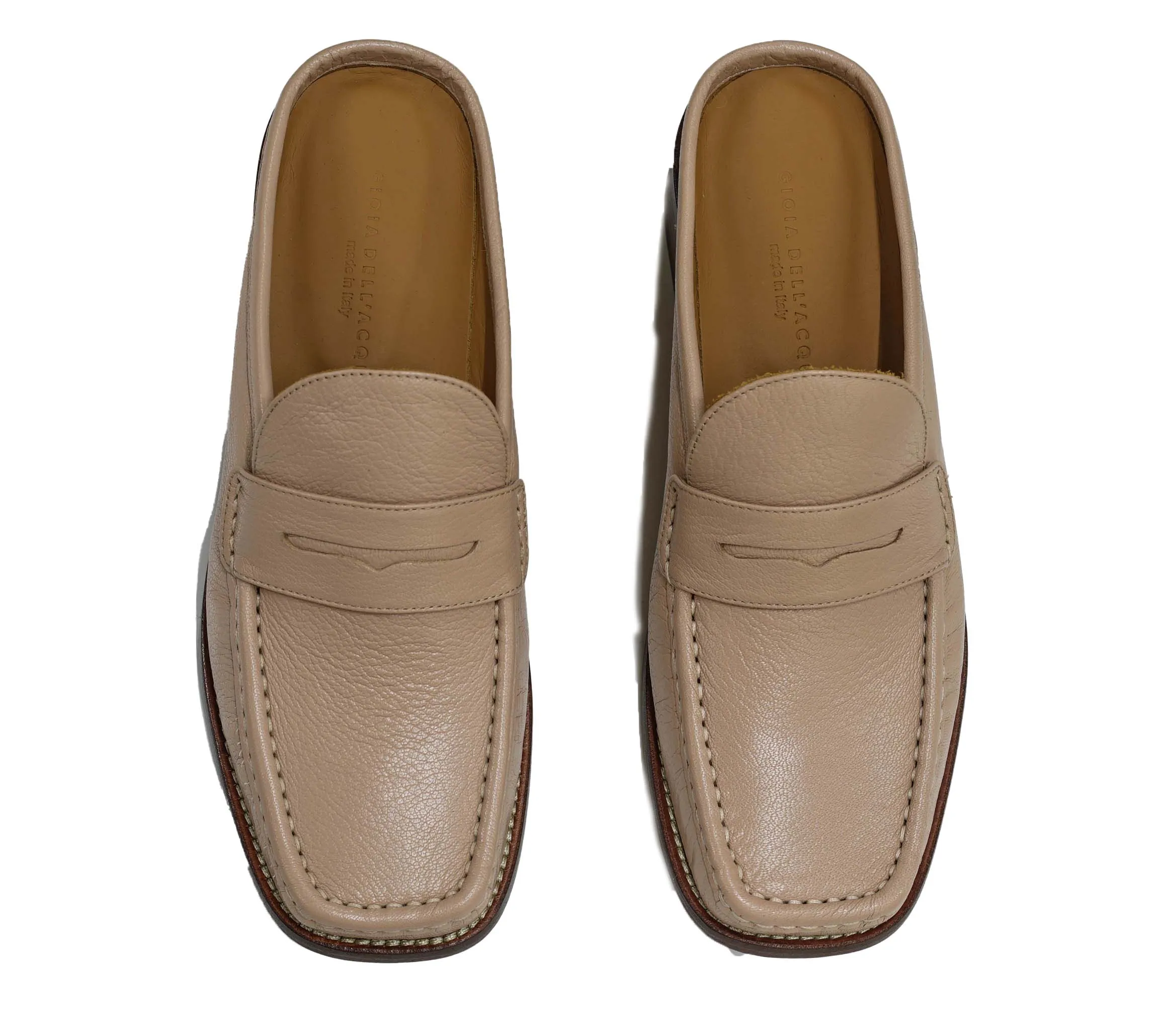 Gioia Dell' Acqua Women's Brown Sugar Mule Brigite