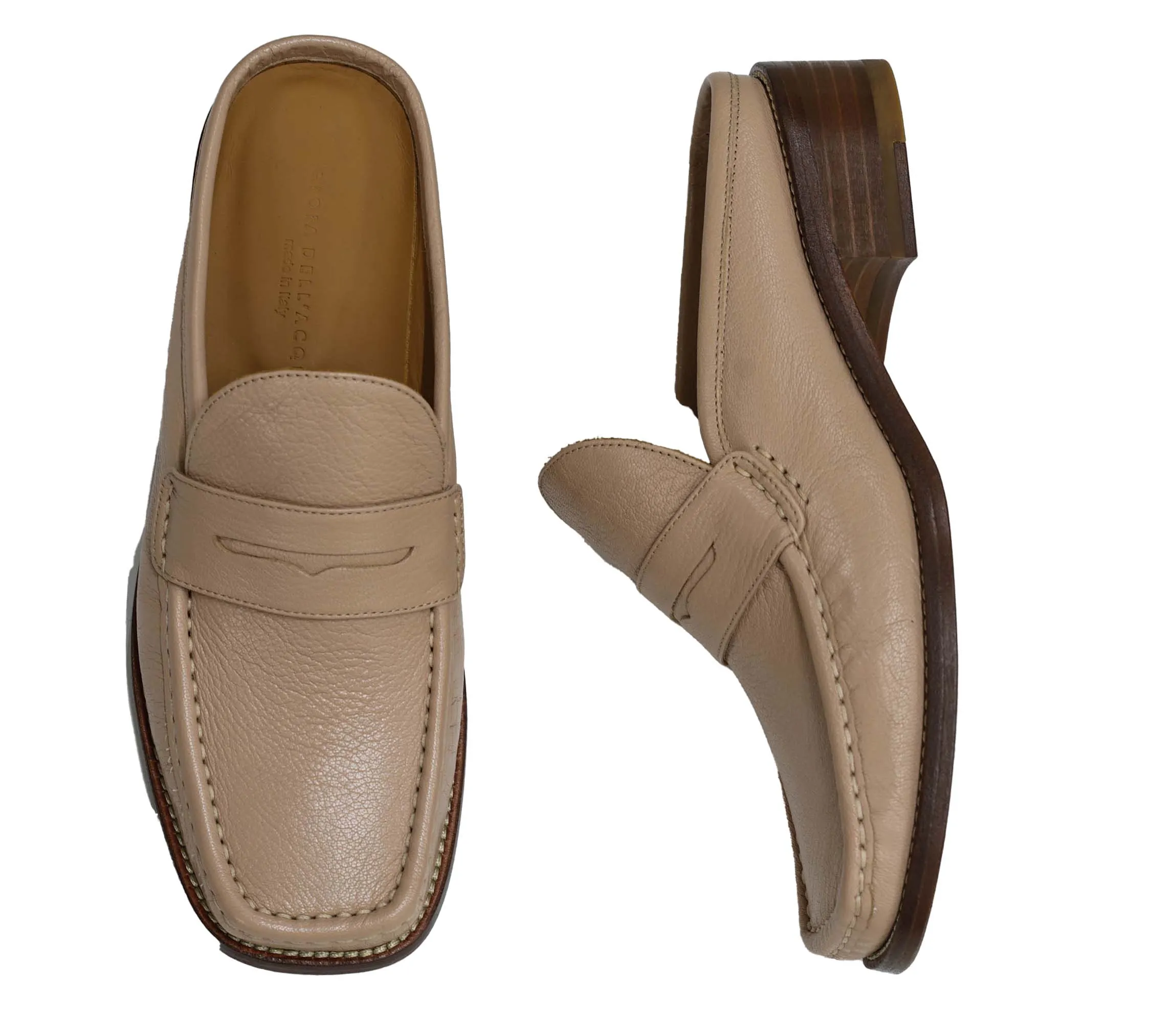 Gioia Dell' Acqua Women's Brown Sugar Mule Brigite