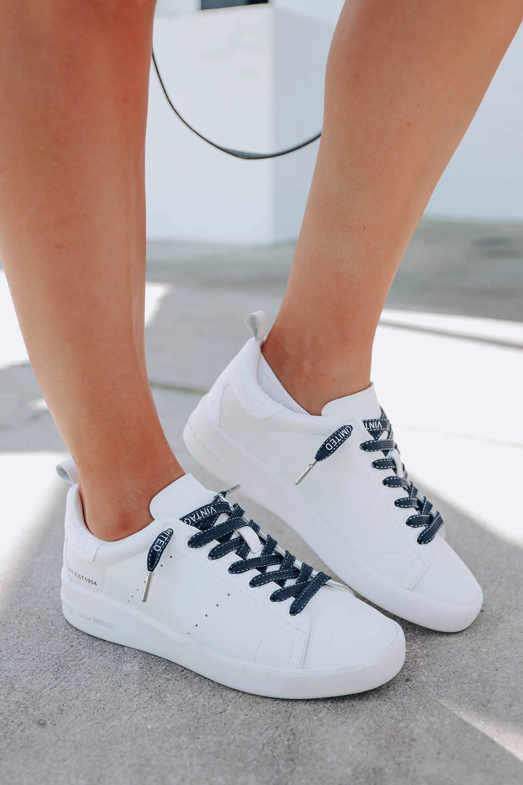 Grant Vintage Havana Sneaker - White