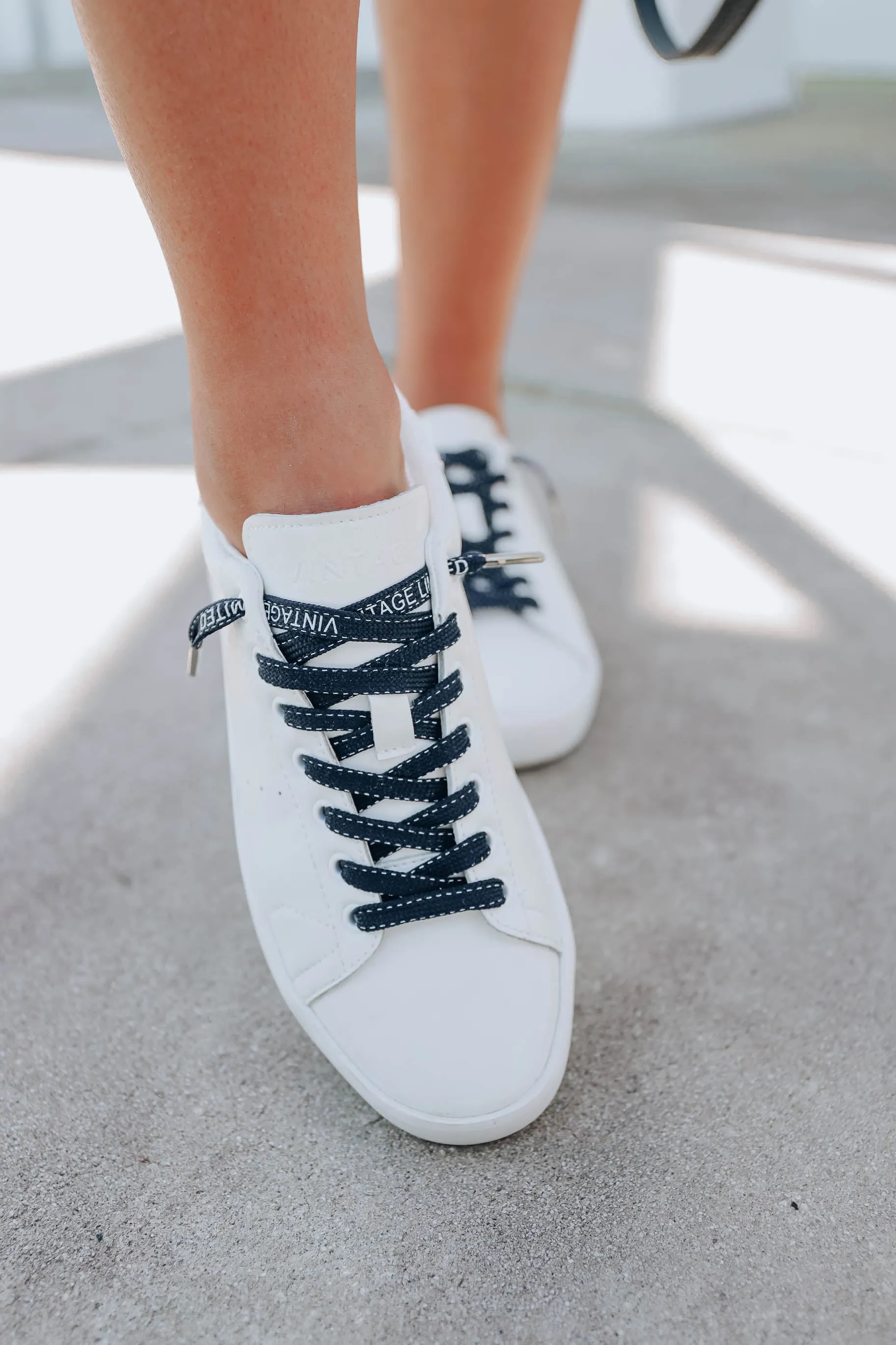 Grant Vintage Havana Sneaker - White