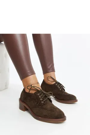 Green eco leather suede heels