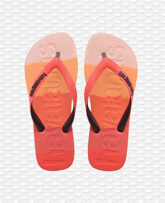 Havaianas Top Logomania Gradient Red Crush