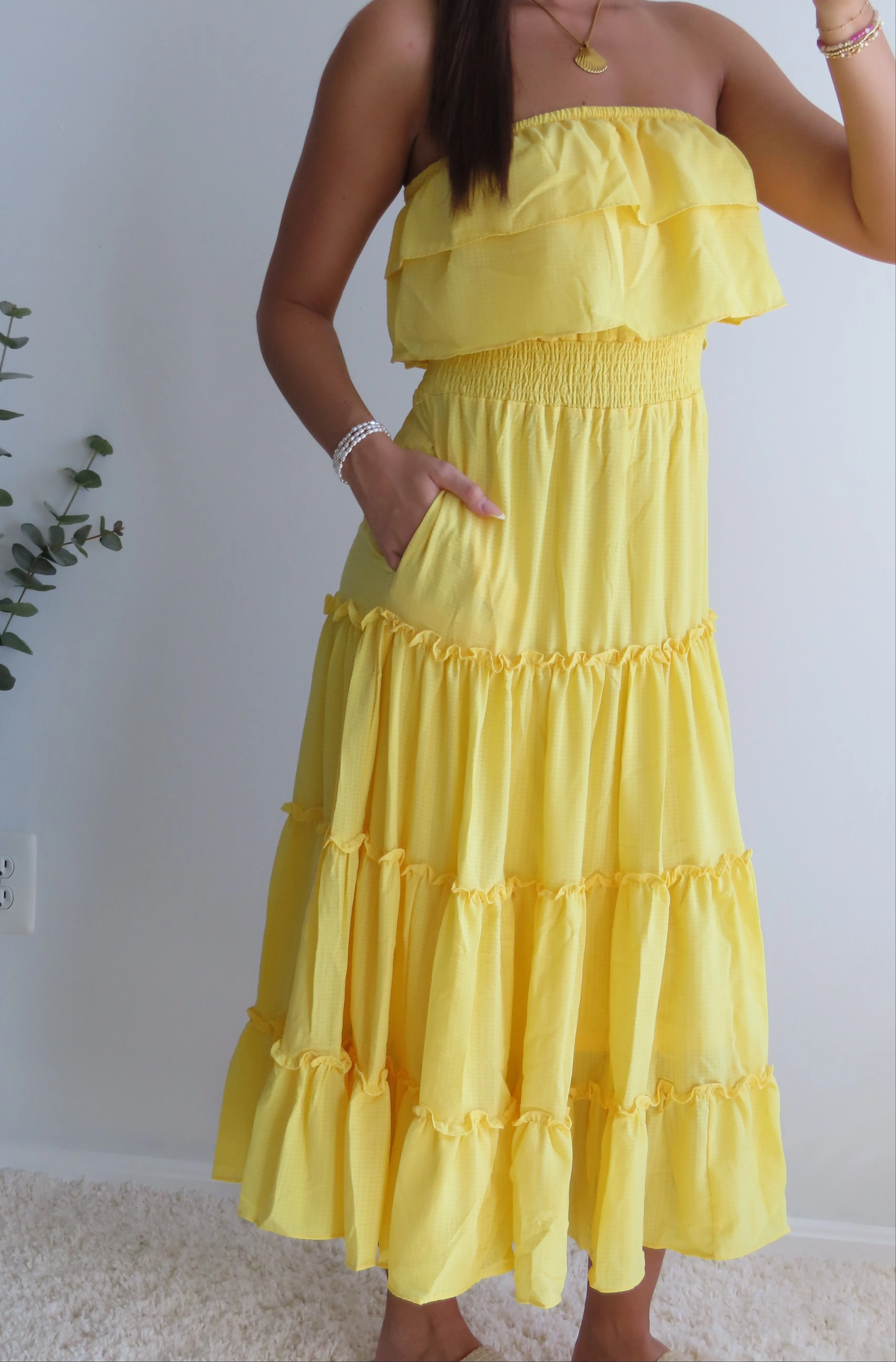Here Comes The Sun Maxi Dress