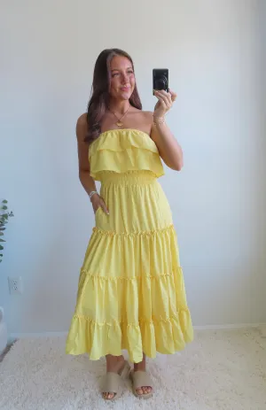 Here Comes The Sun Maxi Dress
