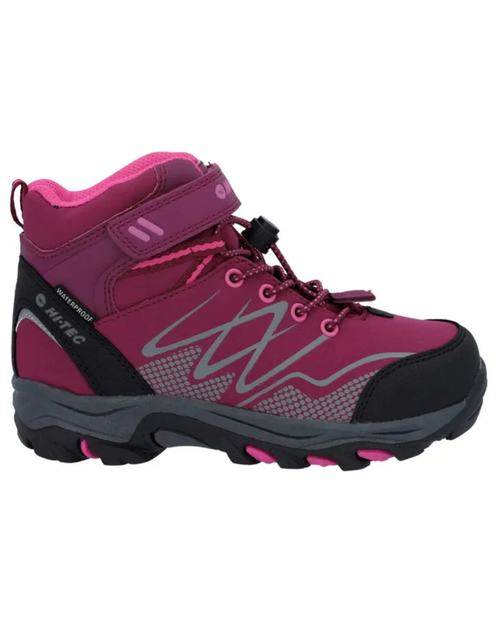 Hi-Tec Childrens Blackout Mid Boots