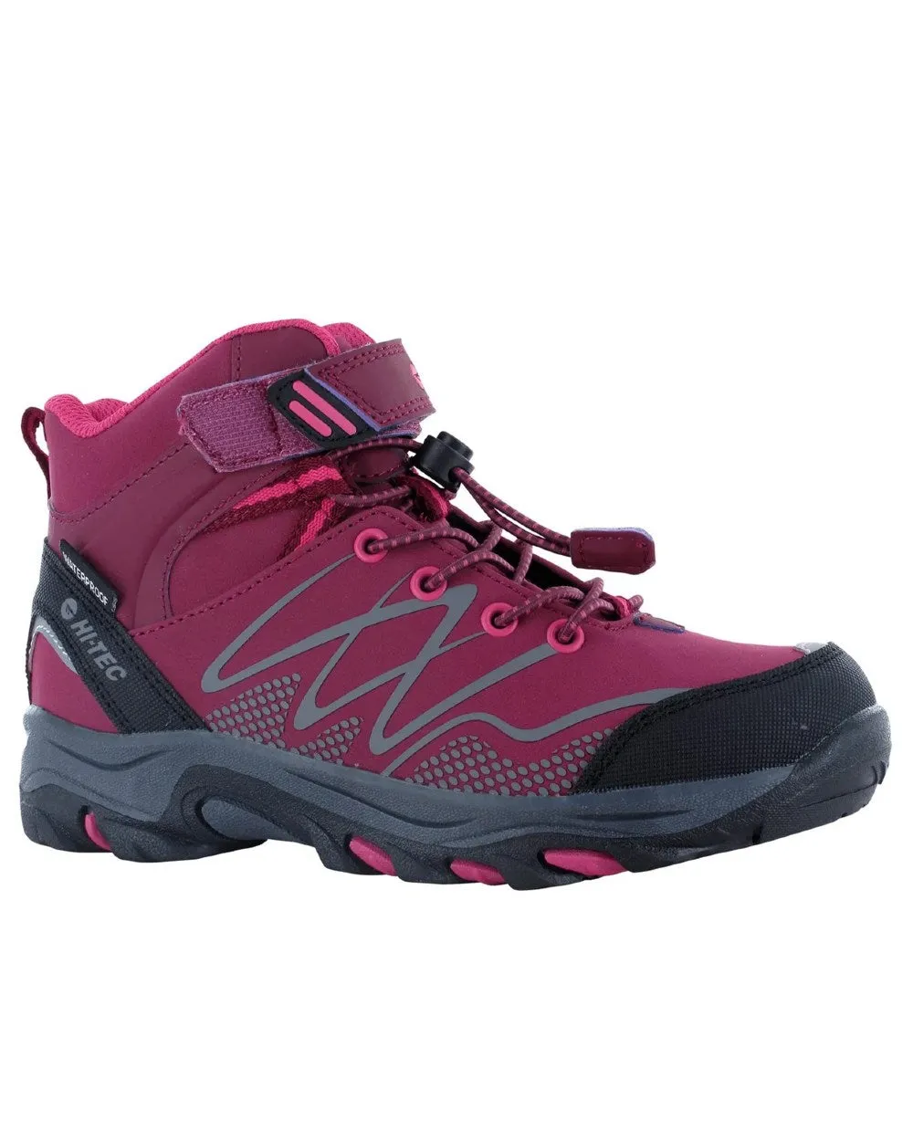 Hi-Tec Childrens Blackout Mid Boots