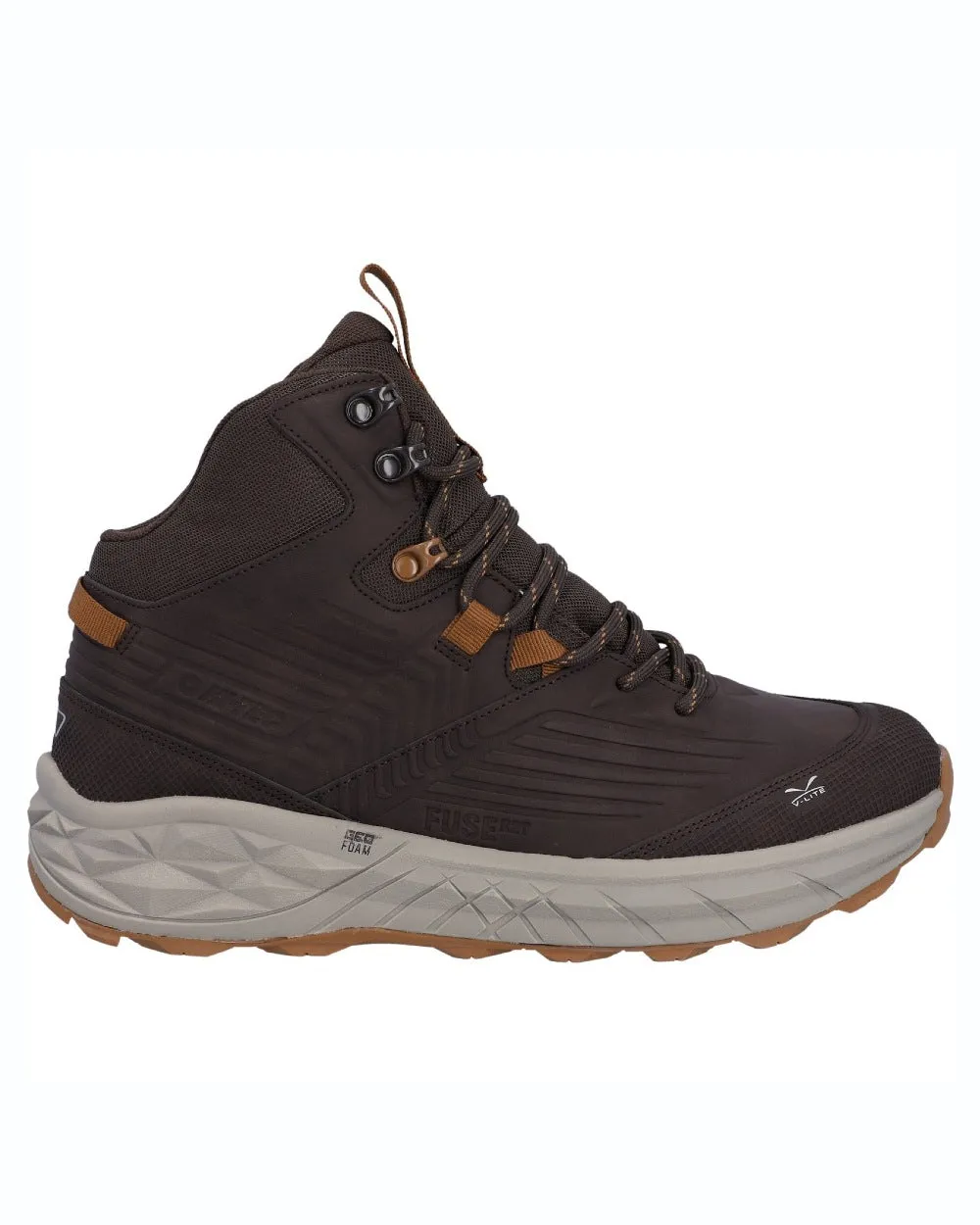 Hi-Tec Mens Fuse Trek Mid Hiking Boots