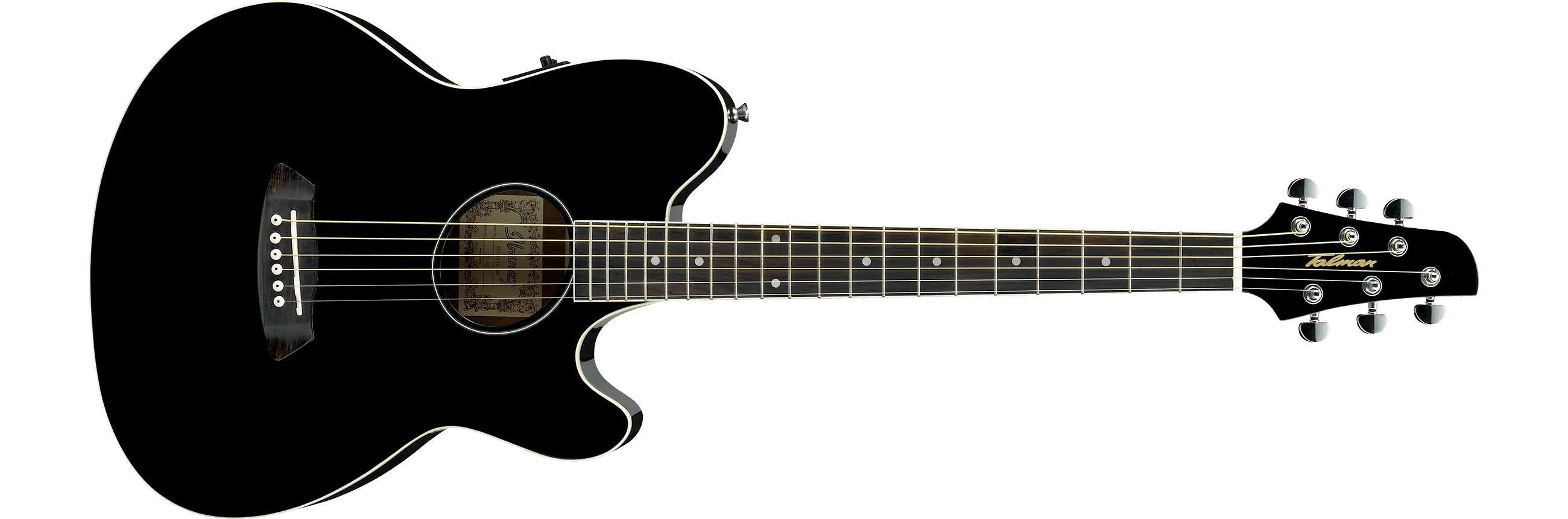 Ibanez TCY10EBK Talman Acoustic Guitar, Black High Gloss