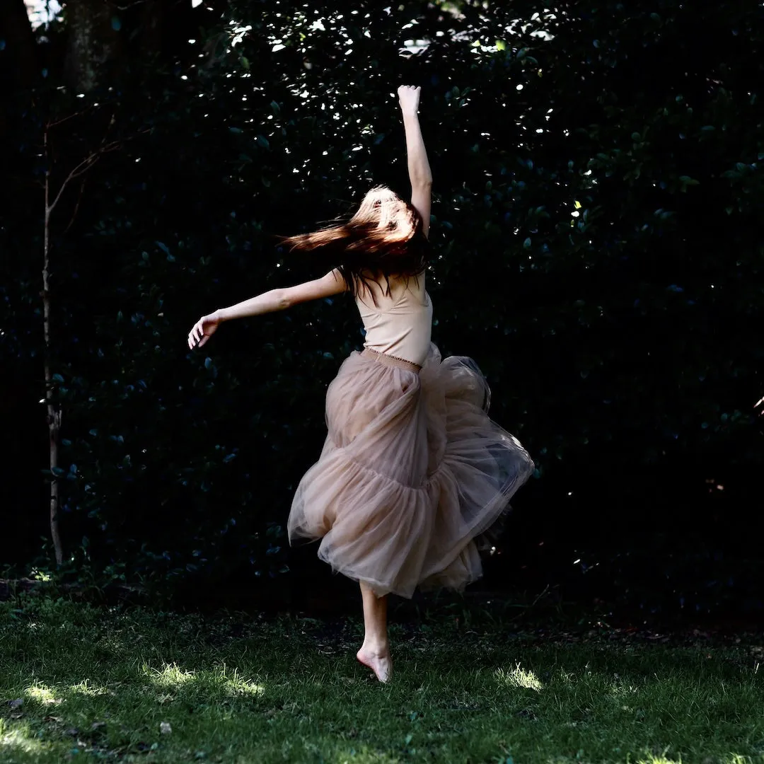 ines romantic tutu - latté tulle