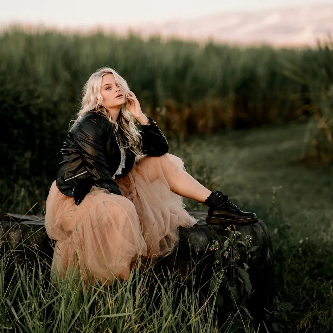 ines romantic tutu - latté tulle