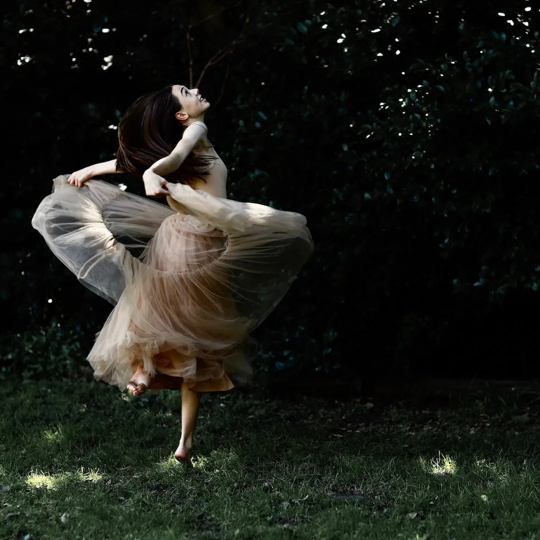 ines romantic tutu - latté tulle