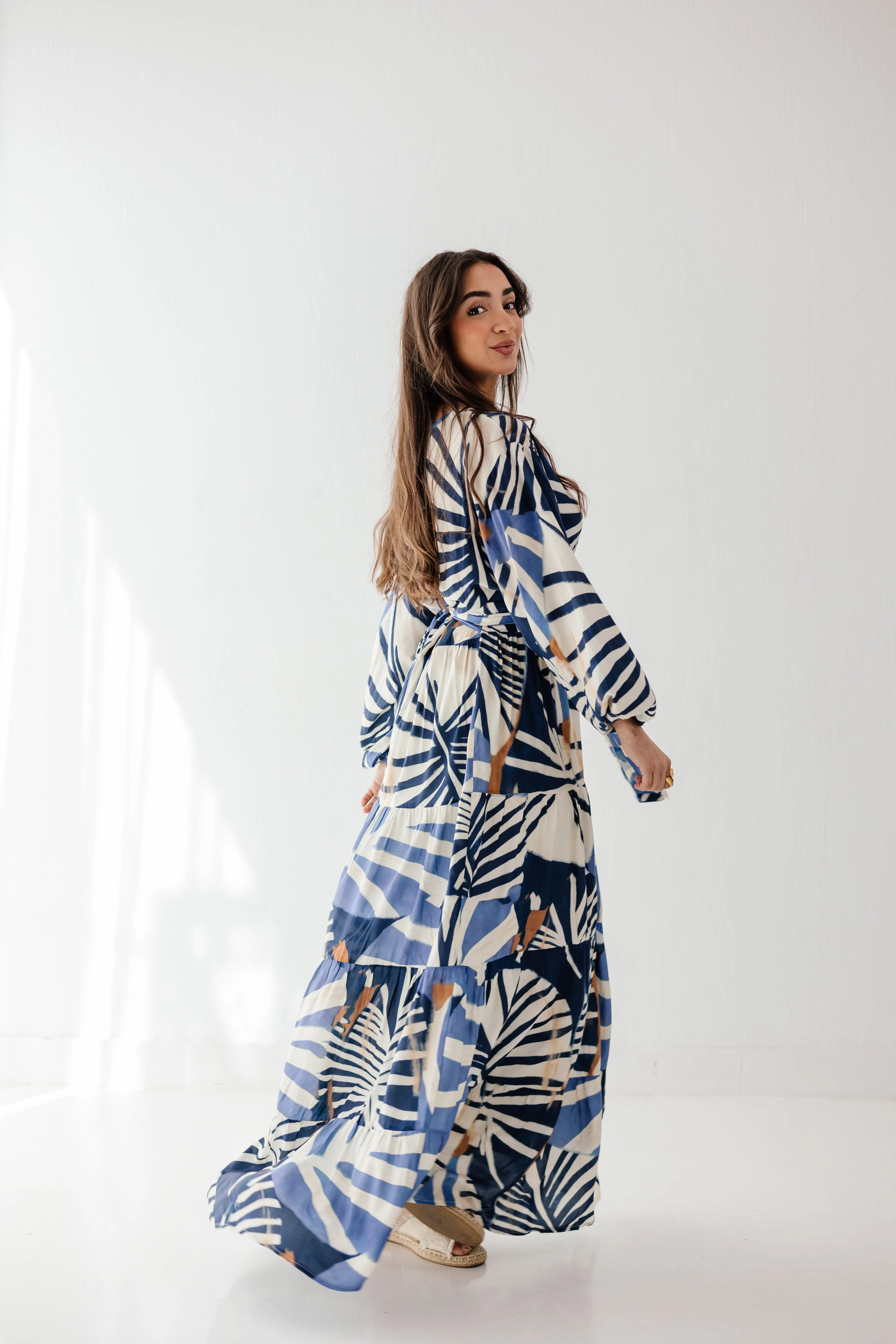 Isla Dress in Blue