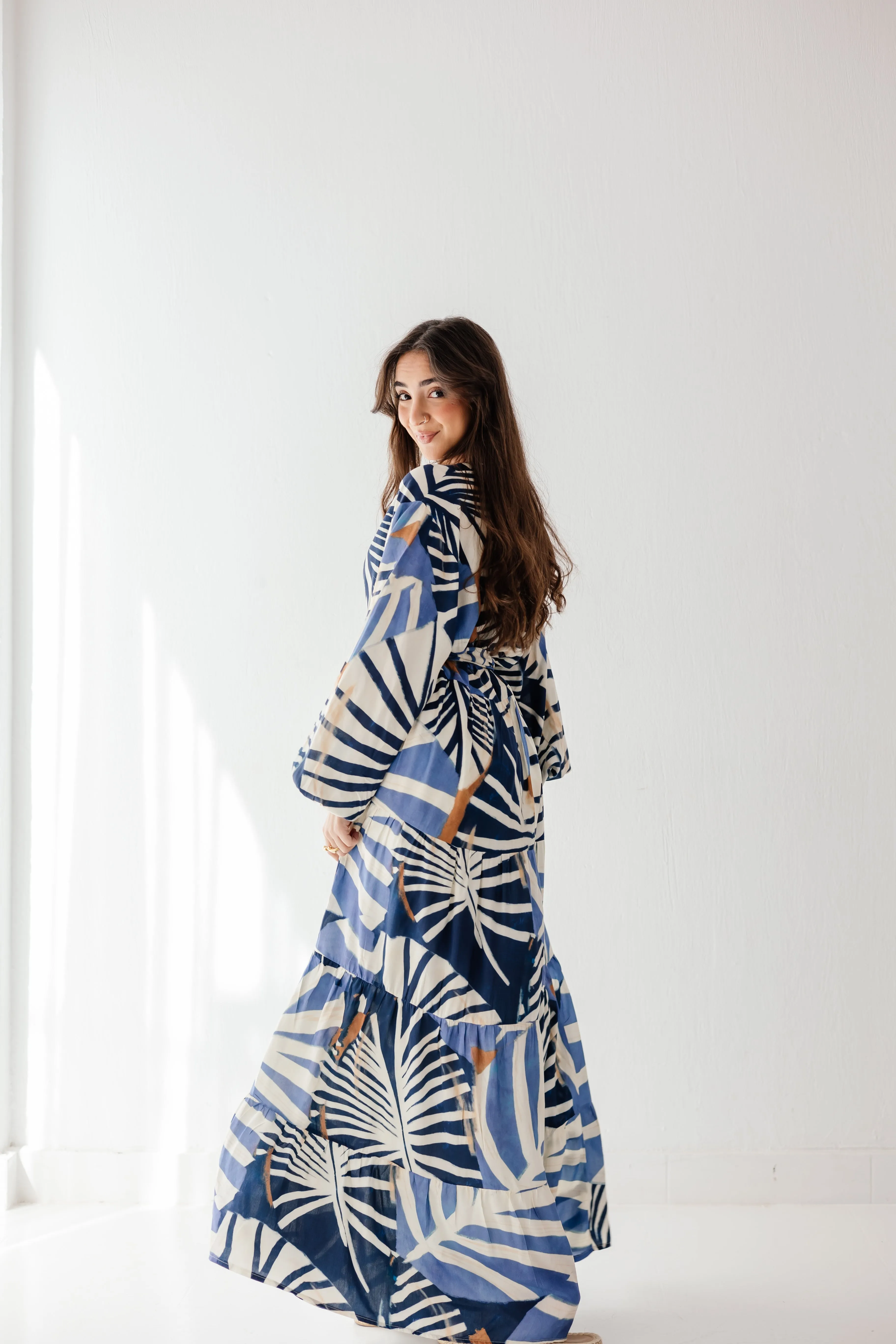 Isla Dress in Blue
