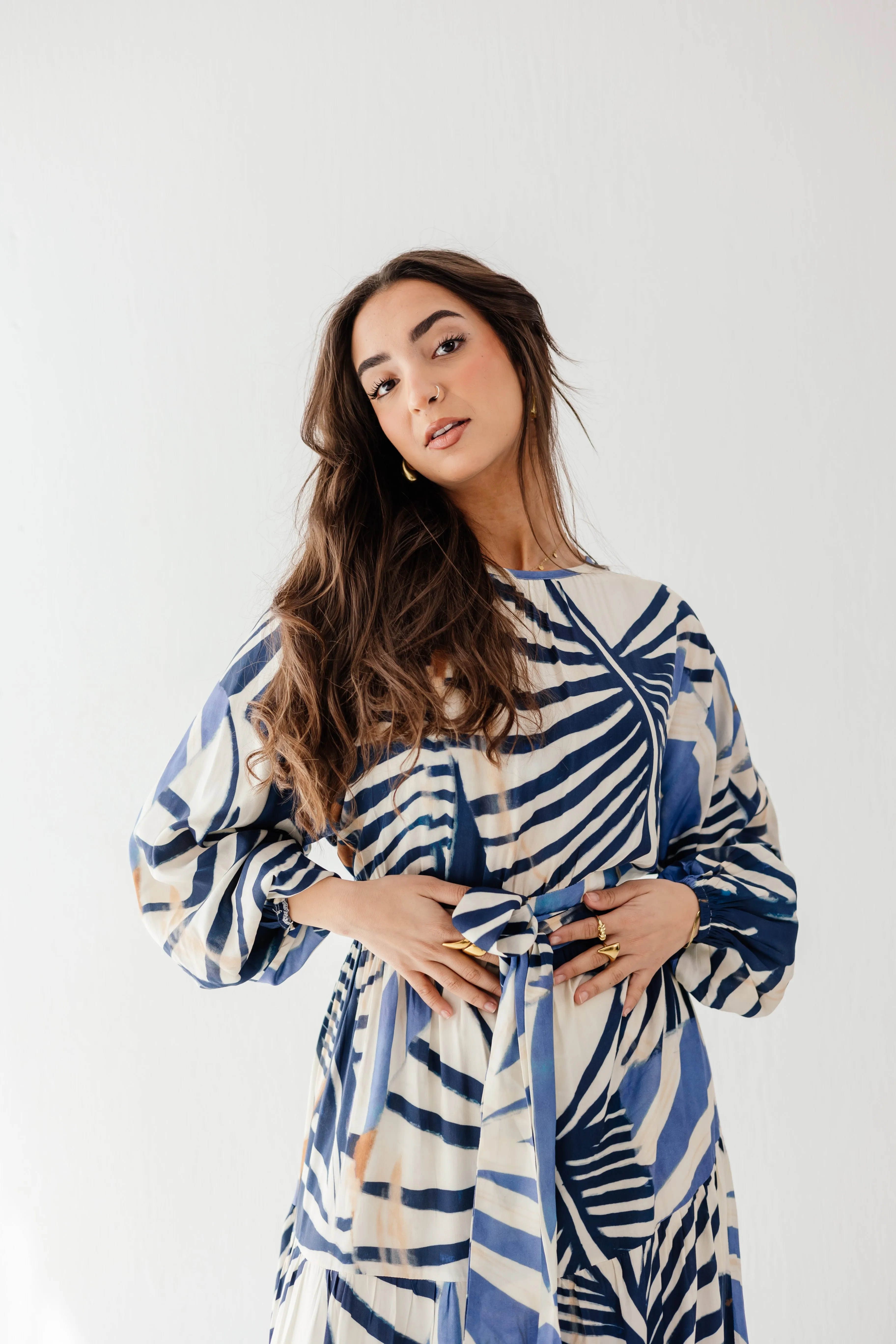 Isla Dress in Blue