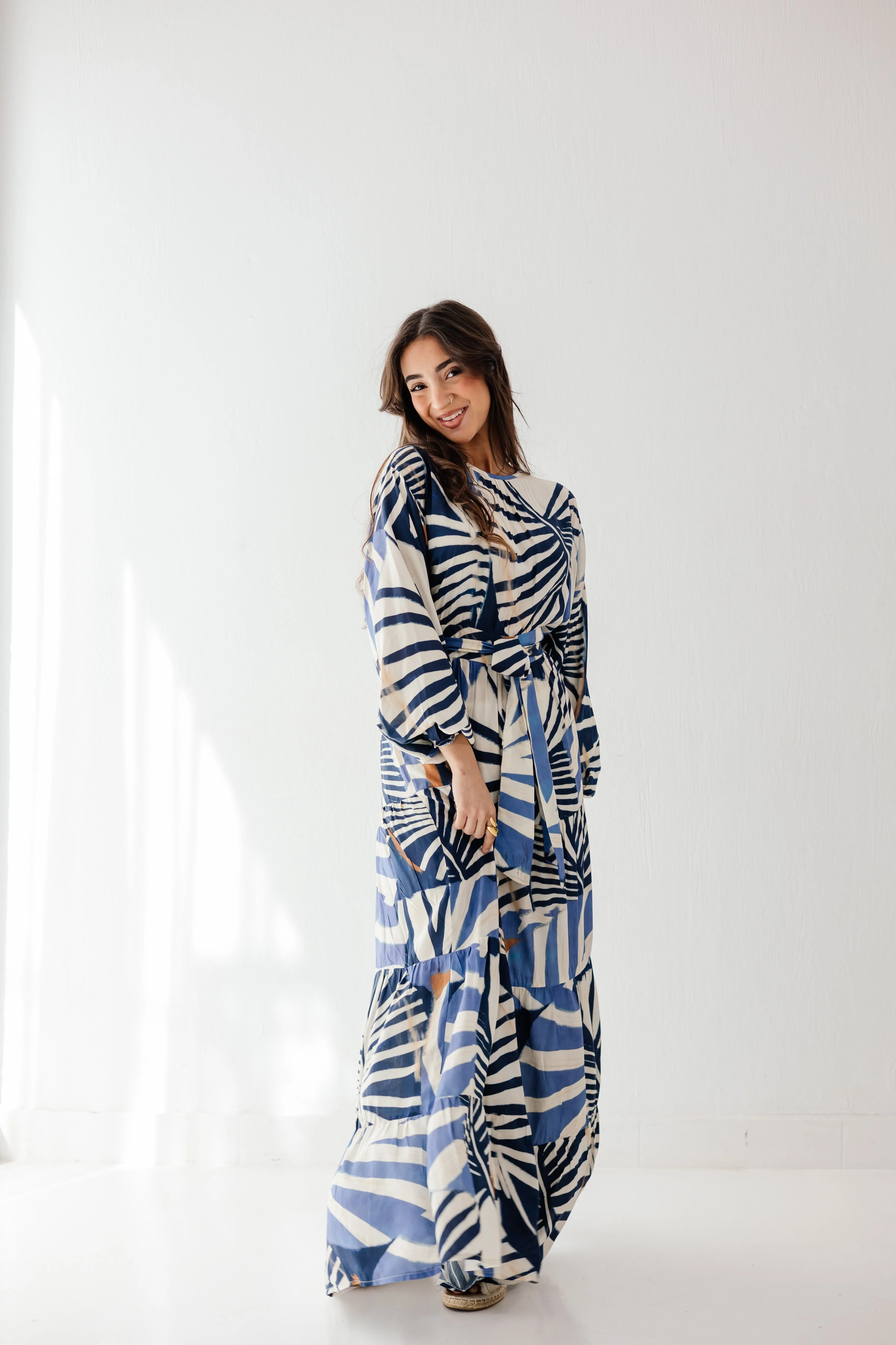 Isla Dress in Blue