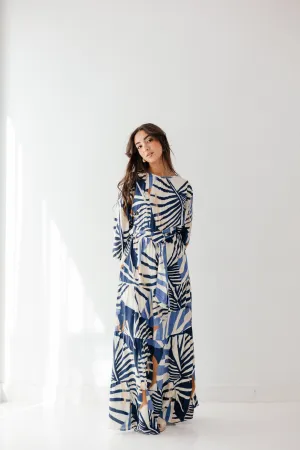 Isla Dress in Blue
