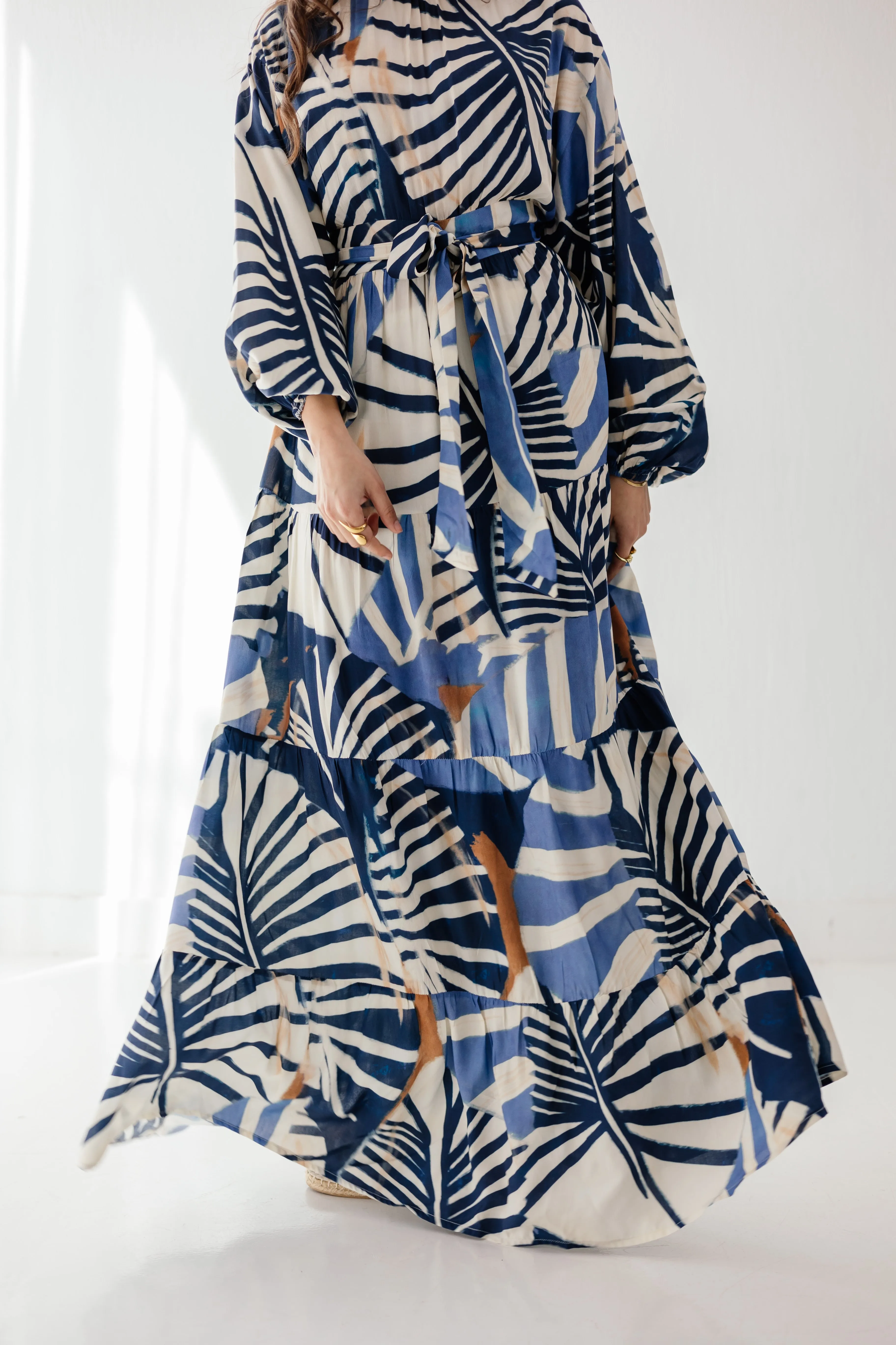 Isla Dress in Blue